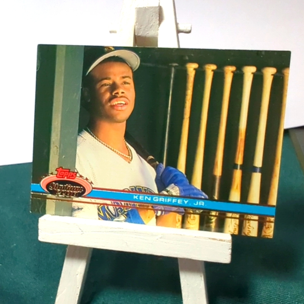 Topps 1991 Stadium Club - #270 Ken Griffey Jr (Rookie Card)
